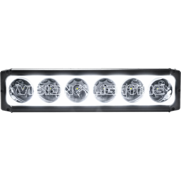 12" XPR HALO 10W LIGHT BAR 6 LED SPOT OPTICS FOR XTREME DISTANCE - Image 3