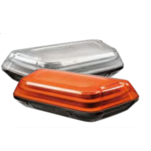 14.96" 10-80V AEROTECH MINI BAR AMBER FIXED (DOUBLE STACK)