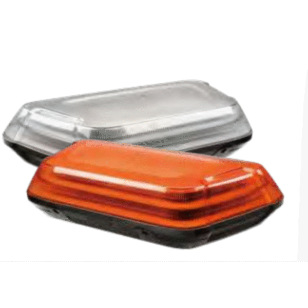 14.96" 10-80V AEROTECH MINI BAR AMBER FIXED (DOUBLE STACK)