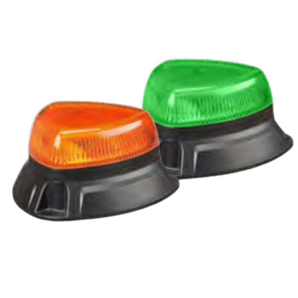 10-33V AEROTECH LED BEACON GREEN FLANGE (SINGLE STACK)