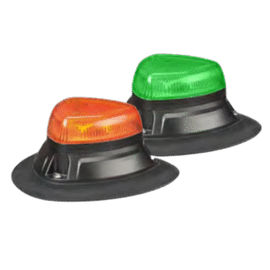 10-33V AEROTECH LED BEACON AMBER MAG BASE WITH LEAD (SINGLE STACK)