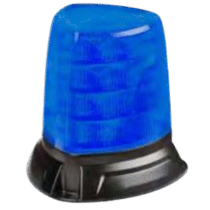 10-33V HD AEROTECH LED BEACON BLUE FLANGE (QUADRA STACK)