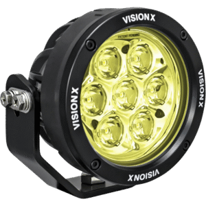 PAIR OF 4.7" 7 LED CANNON CG2 LIGHTS INCLUDING HARNESS USING DT CONNECTORS