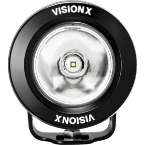 PAIR OF 3.0" SQUARE SINGLE SOURCE 10 WATT LIGHT CANNON CG2 INCLUDING HARNESS USING DT CONNECTOR