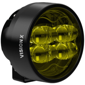 SINGLE CANNON RACE 4 SAE SELECTIVE YELLOW FOG LIGHT