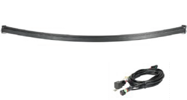 50" UNITE CURVED MOUNTING BAR KIT (1315MM51.77") FOR 18 PODS W/ END MOUNT L BRACKETS AND HARNESS