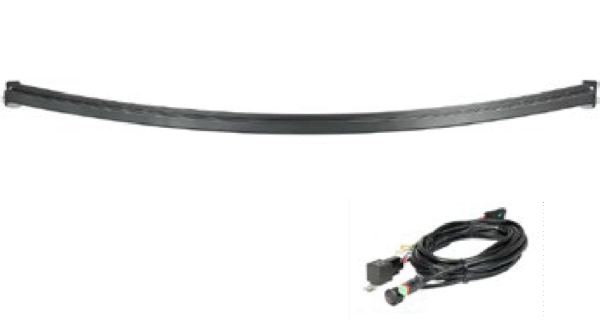 54" UNITE CURVED MOUNTING BAR KIT (1415MM55.71") FOR 20 PODS W/ END MOUNT L BRACKETS AND HARNESS