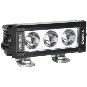 5.63" XPL SERIES HALO 3 LED SPOT BEAM LIGHT BAR INCLUDING END CAP MOUNTING L BRACKET AND HARNESS