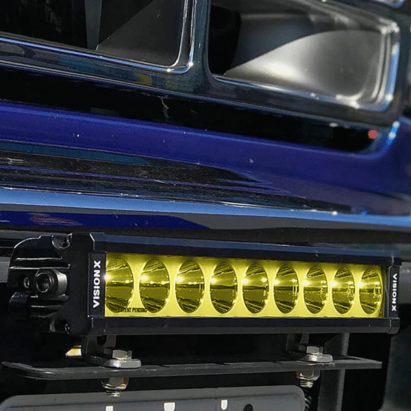 5.63" XPL SERIES HALO 3 LED SPOT BEAM LIGHT BAR INCLUDING END CAP MOUNTING L BRACKET AND HARNESS - Image 8