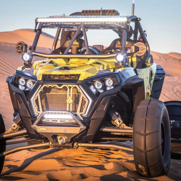 5.63" XPL SERIES HALO 3 LED SPOT BEAM LIGHT BAR INCLUDING END CAP MOUNTING L BRACKET AND HARNESS - Image 5