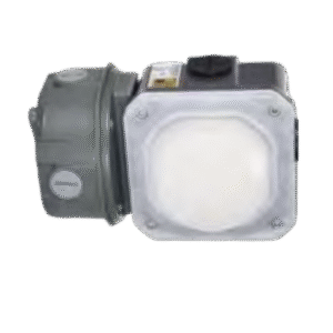 JUNCTION BOX LIGHT 10 WATT ULTRA WIDE FLOOD 90-277VAC GREY HOUSING 5000K PENDANT MOUNT