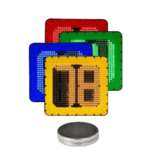 VISION X ID NUMBER BOARD 2 DIGIT GREEN LEDS WITH MOUNTING BRACKET