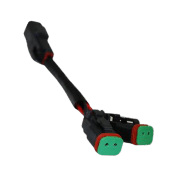 Y PIGTAIL. 2 LIGHTS TO ONE DEUTSCHE CONNECTOR