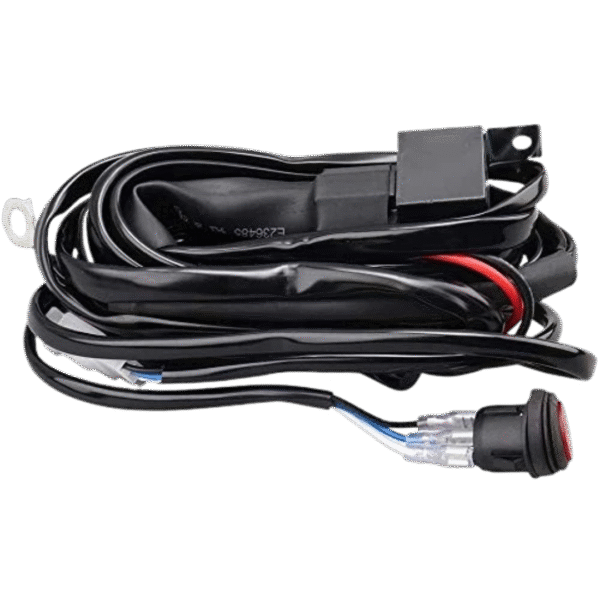 TWO LIGHT COMPLETE DEUTSCHE CONNECTOR RELAY HARNESS