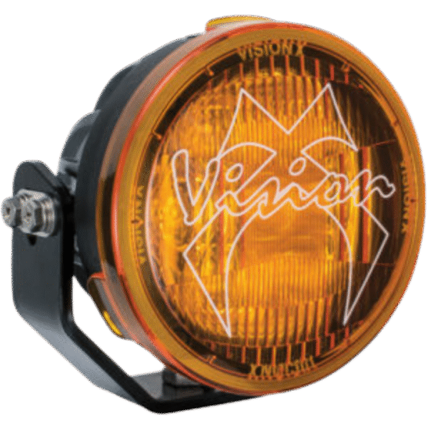 8.7" CANNON LIGHT POLYCARBONATE COVER COMBO BEAM YELLOW