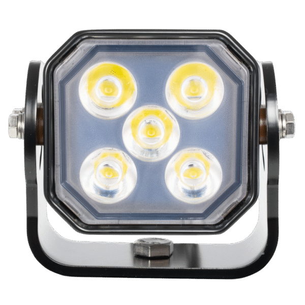 PROSPECTOR WORK LIGHT 5 SEVEN WATT LEDS BLACK HOUSING 10 DEGREE BEAM - Image 3