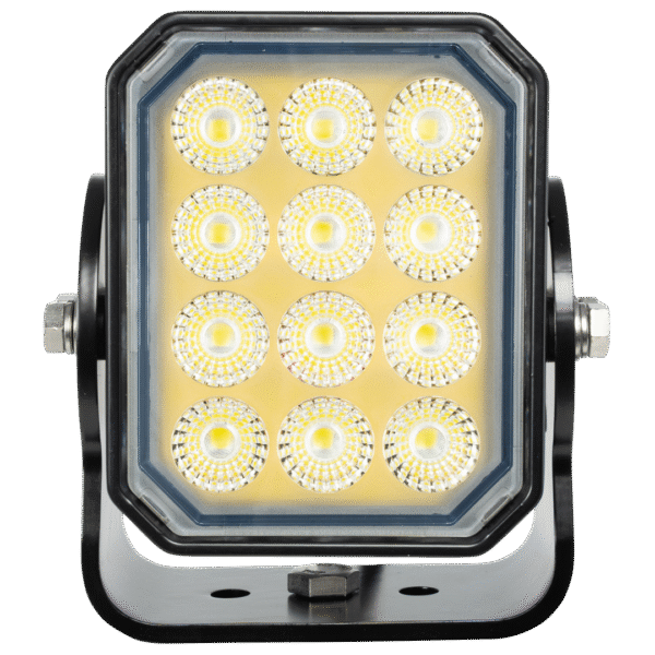 PROSPECTOR WORK LIGHT 12 SEVEN WATT LEDS BLACK HOUSING 10 DEGREE BEAM - Image 2