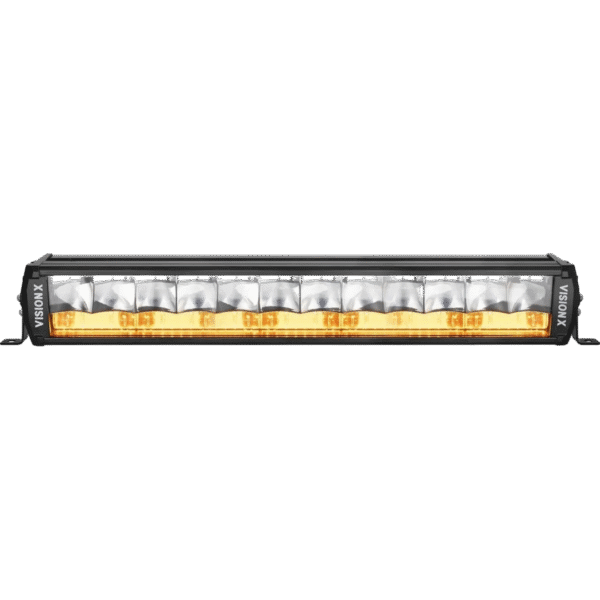 20" SHOCKER 12 LED BAR DUAL MODE WHITE LIGHT VECTOR AND AMBER PHOTON LIGHT PIPE NO HALO FUNCTION - Image 2