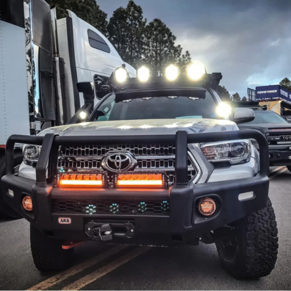 20" SHOCKER 12 LED BAR DUAL MODE WHITE LIGHT VECTOR AND AMBER PHOTON LIGHT PIPE NO HALO FUNCTION - Image 5