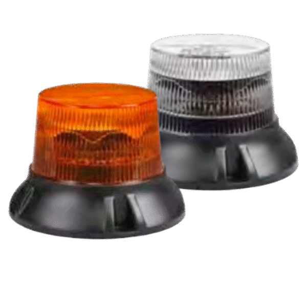 TREMOR 9-80V HD BEACON AMBER FLANGE CLEAR LENS