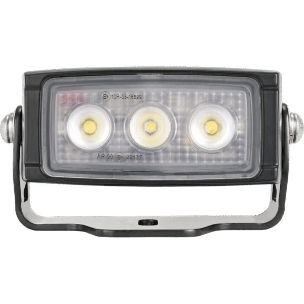 VL SERIES WORK LIGHT THREE 5-WATT LEDS MIXED BEAM PATTERN WITH DEUTSCH CONNECTOR - Image 2