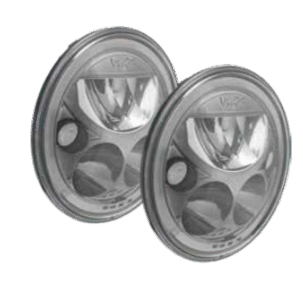 SINGLE 7" ROUND VX LED HEADLIGHT W/ LOW-HIGH-HALO - Image 6