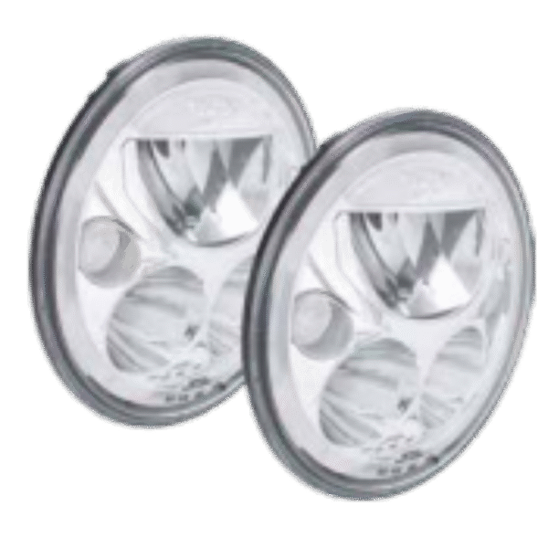 SINGLE 7" ROUND VX LED HEADLIGHT W/ LOW-HIGH-HALO - Image 8