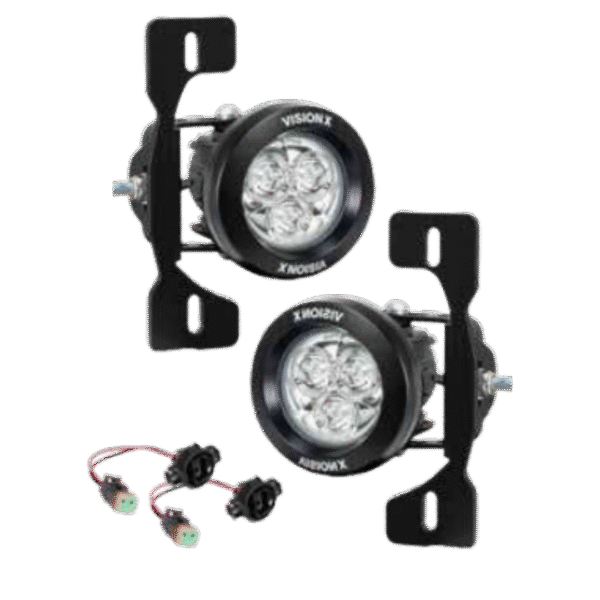 18+ JEEP JL / 20+ JT (METAL BUMPER) FOG LIGHT BRACKETS AND CONNECTORS