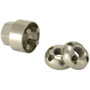 ANTI-THEFT LOCKING NUT M12 X 2PCS, 1 TOOL