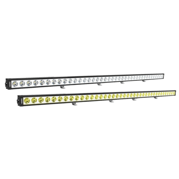 50.98" XPL SERIES HALO 39 LED SPOT LIGHT BAR INCLUDING END CAP MOUNTING L BRACKET AND HARNESS
