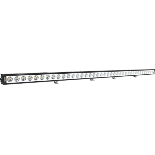 50.98" XPL SERIES HALO 39 LED SPOT LIGHT BAR INCLUDING END CAP MOUNTING L BRACKET AND HARNESS - Image 2