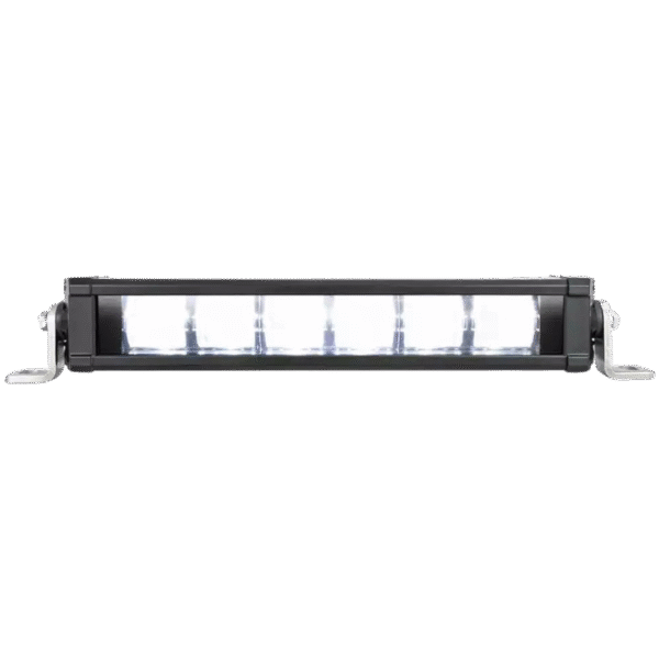 12" XPL SAE J-583 AUXILIARY FOG LIGHT BAR 6 LED SELECTIVE YELLOW INCLUDING END MOUNT AND HARNESS