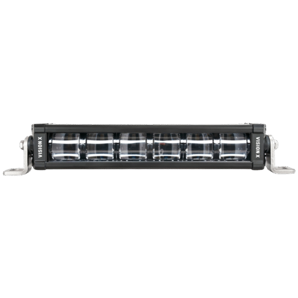 12" XPL SAE J-583 AUXILIARY FOG LIGHT BAR 6 LED SELECTIVE YELLOW INCLUDING END MOUNT AND HARNESS - Image 3