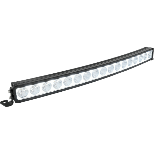 20" XPR CURVED HALO 110W LIGHT BAR 11 LED INCLUDING END MOUNT L BRACKETS AND HARNESS
