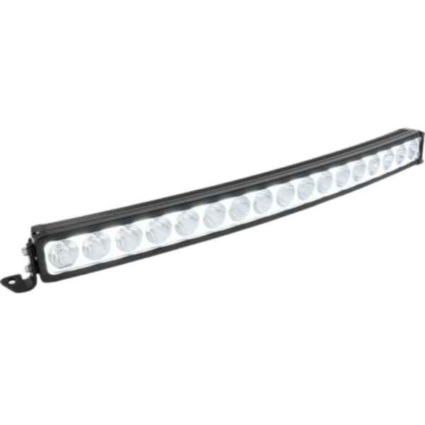 30" XPR CURVED HALO 170W LIGHT BAR 17 LED INCLUDING END MOUNT L BRACKETS AND HARNESS