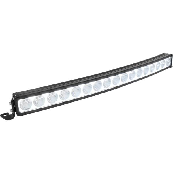 54" XPR CURVED HALO 300W LIGHT BAR 30 LED INCLUDING END MOUNT L BRACKETS AND HARNESS