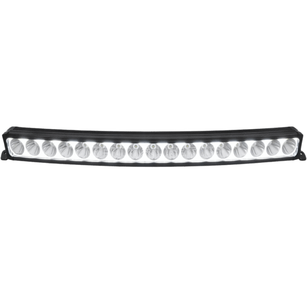 54" XPR CURVED HALO 300W LIGHT BAR 30 LED INCLUDING END MOUNT L BRACKETS AND HARNESS - Image 2