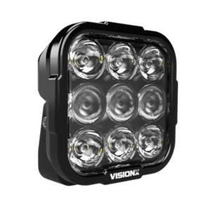 PAIR OF DURALUX GEN2 DRIVING LIGHT, 9-LED, 60-20 COMBO DRIVING BEAM WITH DRL, WHITE