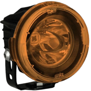 3.7" CANNON LIGHT POLYCARBONATE COVER CLEAR YELLOW