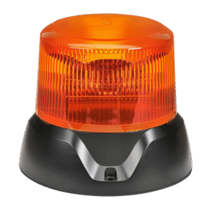TREMOR 12/24V HD BEACON AMBER FLANGE CLEAR LENS
