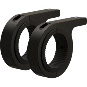 PAIR OF BLACK 2.00" TUBE FRAME  MOUNTING CLAMP (FOR M10 MOUNTING BOLT)